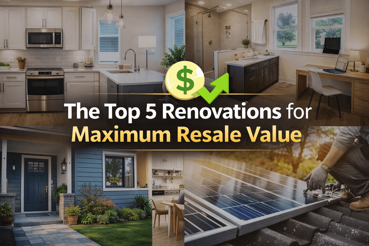 The Top 5 Renovations for Maximum Resale Value